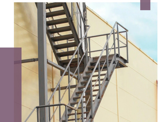 Пожарные лестницы в Георгиевске от 12368 руб. — монтаж и продажа | ПРОЛЁТ-Грг