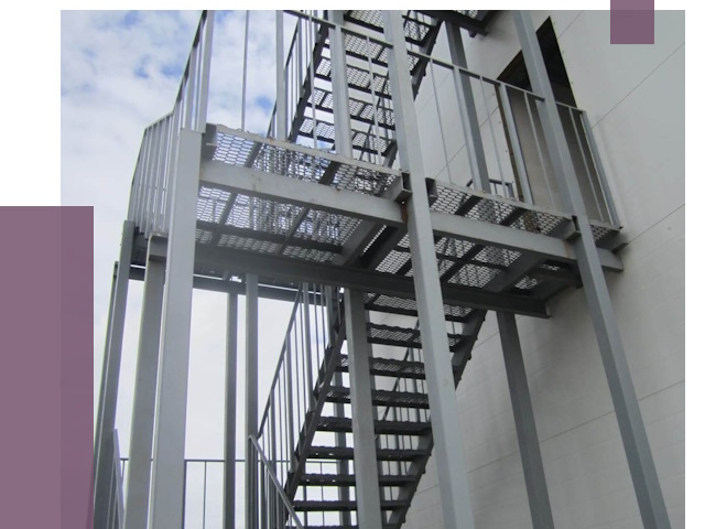 Монтаж пожарных лестниц в Георгиевске от 7833 руб.