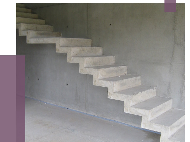 Бетонные лестницы в Георгиевске от 19068 руб. под ключ | ПРОЛЁТ-Грг
