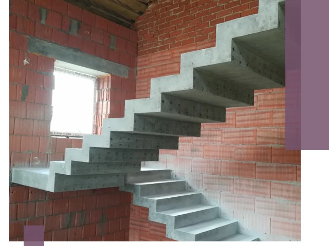 Бетонные лестницы под ключ в Георгиевске: монтаж, демонтаж, ремонт