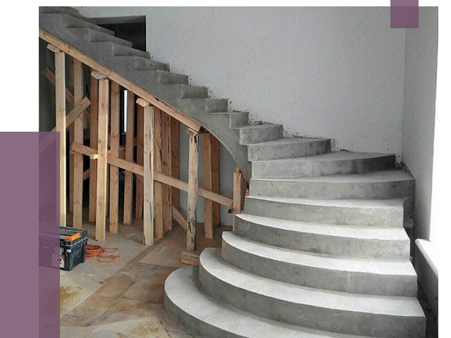 Изготовление бетонных лестниц под ключ в Георгиевске от 20099 руб. | ПРОЛЁТ-Грг