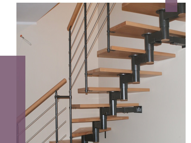 Изготовление модульных лестниц в Георгиевске от 11595 руб. 
