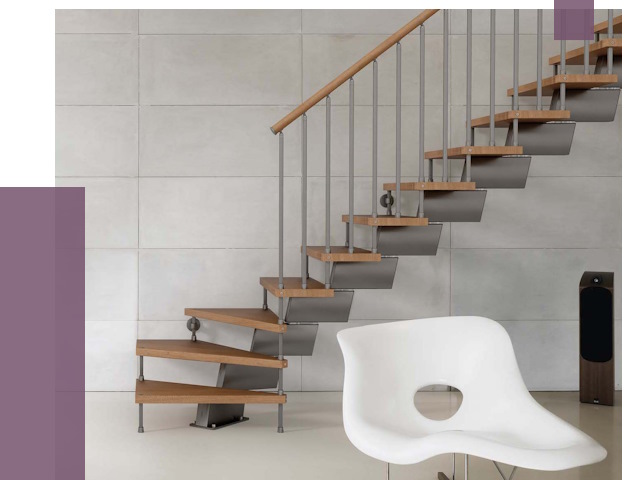 Монтаж модульных лестниц в Георгиевске от 6390 руб. 