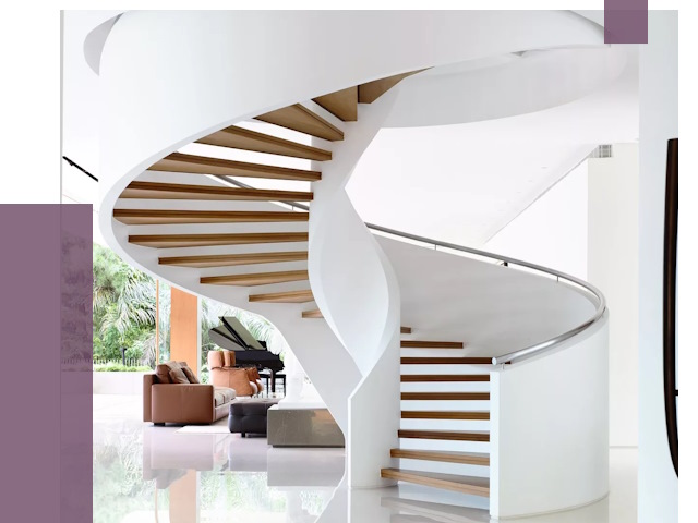 Винтовые лестницы в Георгиевске под ключ от 48958 руб. | ПРОЛЁТ-Грг