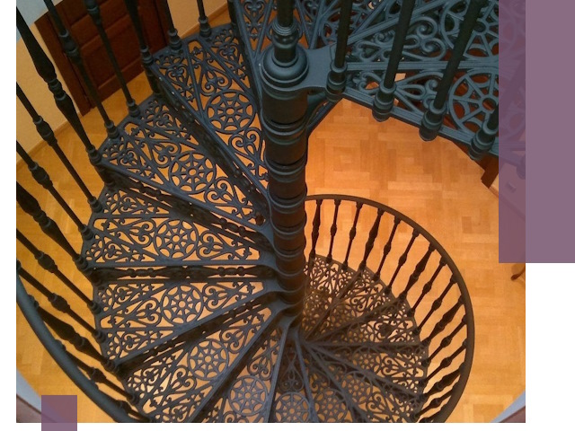 Винтовые лестницы под ключ в Георгиевске: производство и монтаж