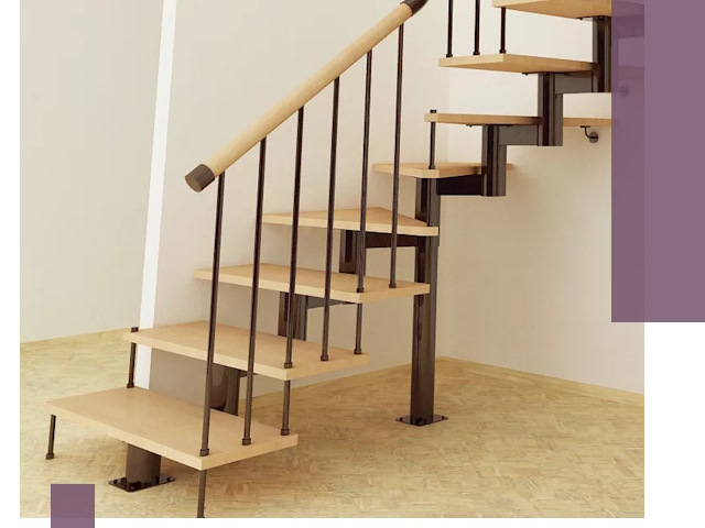 Монтаж лестниц на больцах в Георгиевске — быстро и надежно