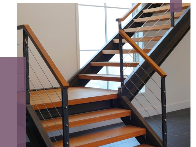 Изготовление лестниц на металлокаркасе в Георгиевске от 19068 руб. | ПРОЛЁТ-Грг
