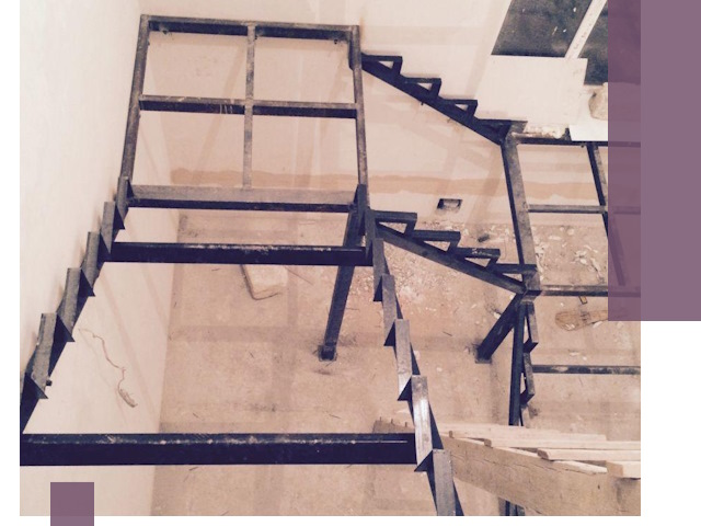 Монтаж лестниц на металлокаркасе в Георгиевске быстро и качественно