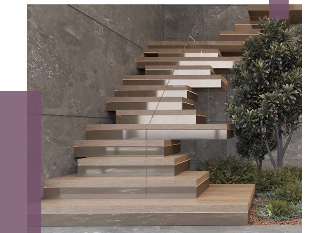 Современные лестницы в Георгиевске от 13914 руб. | ПРОЛЁТ-Грг