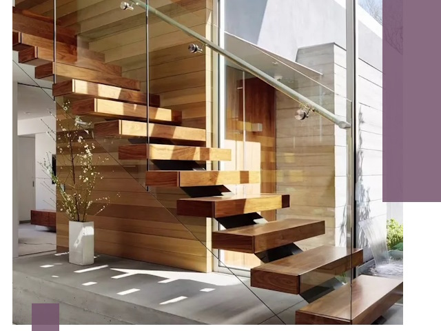 Современные лестницы на заказ в Георгиевске — изготовление и монтаж