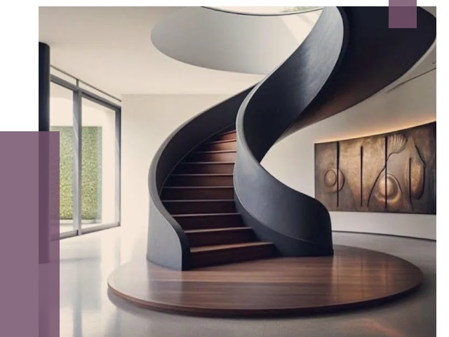 Элитные лестницы под заказ в Георгиевске от 190680 руб. — ПРОЛЁТ-Грг