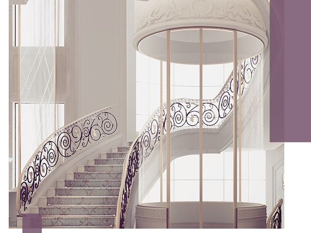 Элитные лестницы на заказ высокого класса в Георгиевске