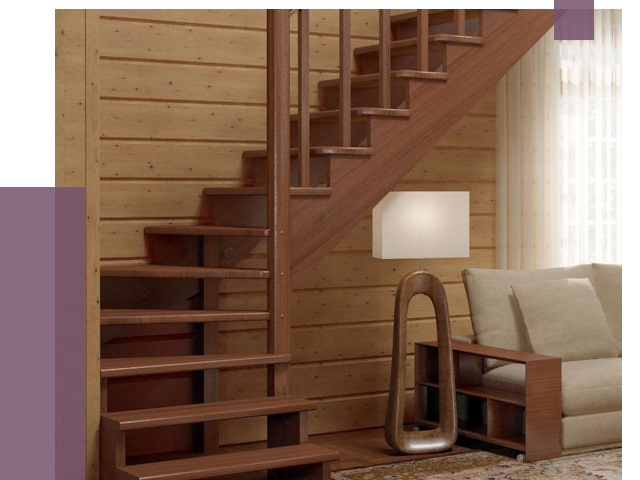 Лестницы эконом класса в Георгиевске от 18398 руб. бюджетные решения