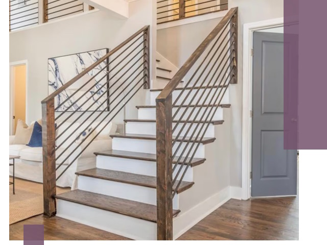 Лестницы для коттеджа под ключ в Георгиевске — изготовление и монтаж