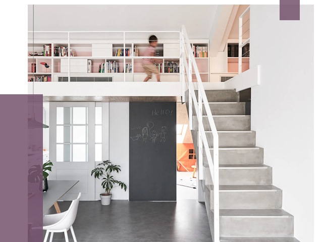 Лестницы для двухуровневой квартиры в Георгиевске от 177796 руб. | ПРОЛЁТ-Грг