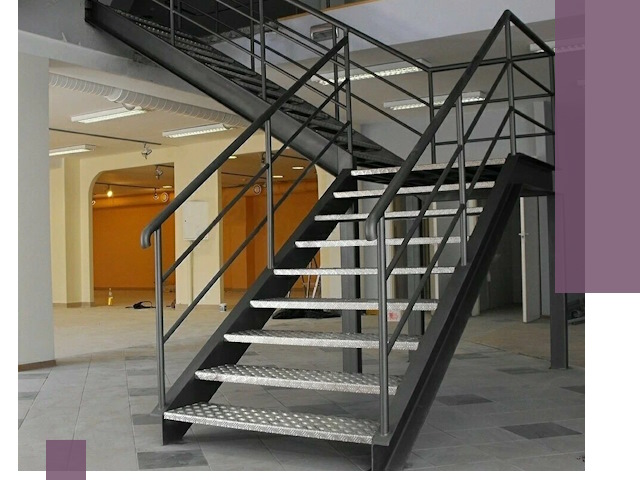 Лестницы для офиса в Георгиевске: изготовление, монтаж, демонтаж