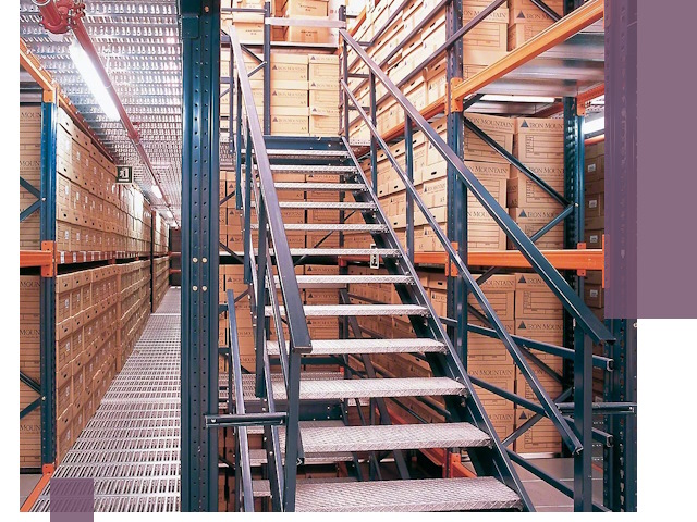 Лестницы складские прочные и безопасные под ключ в Георгиевске