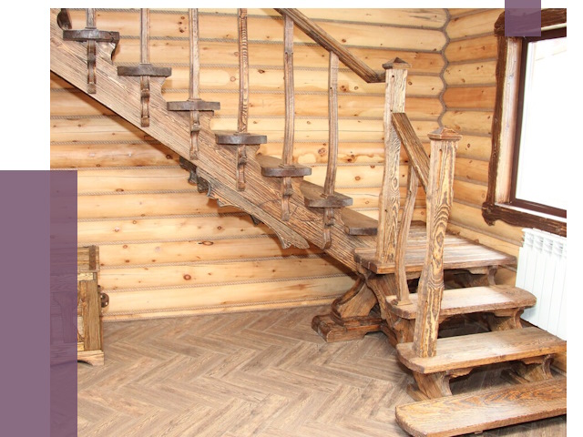 Лестницы в баню в Георгиевске от 19274 руб. — изготовление | ПРОЛЁТ-Грг