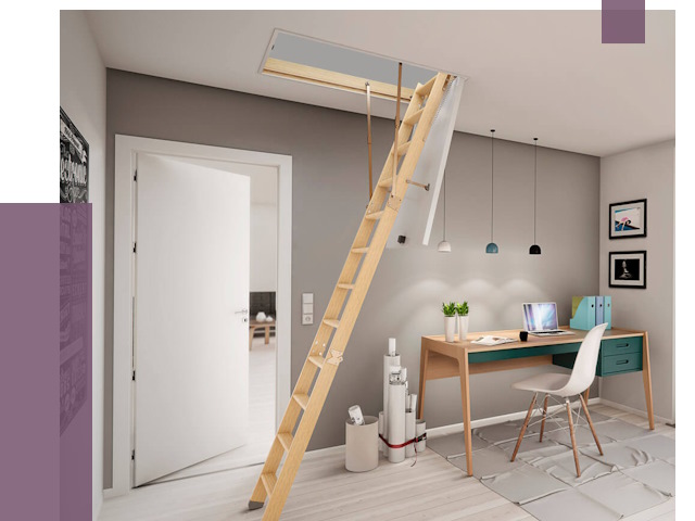 Чердачные лестницы в Георгиевске — от 14687 руб. | ПРОЛЁТ-Грг