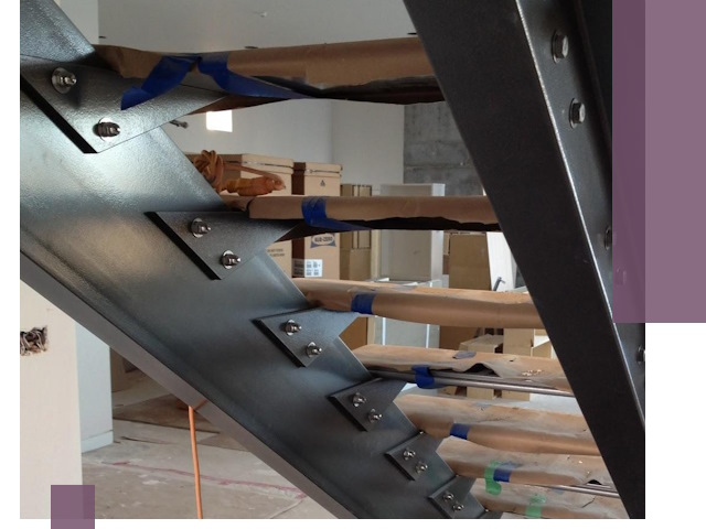 Усиление лестничных конструкций и усиление опор в Георгиевске