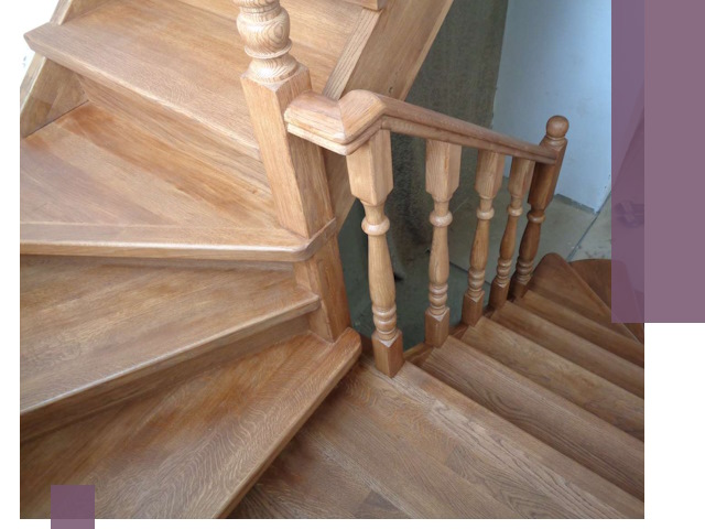 Дубовые лестницы под ключ в Георгиевске: изготовление и монтаж