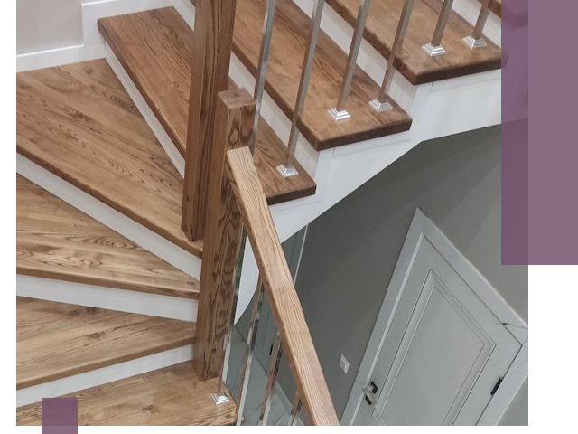 Обшивка металлических лестниц под ключ в Георгиевске