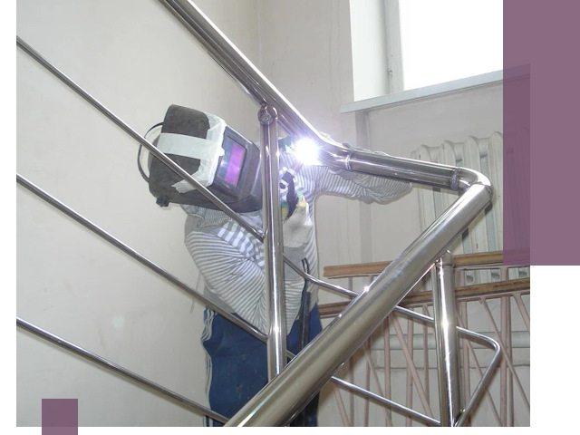 Монтаж перил и ограждений качественно в Георгиевске