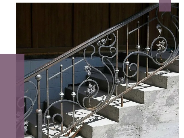 Кованые перила в Георгиевске от 8761 руб. под ключ — качество от ПРОЛЁТ-Грг