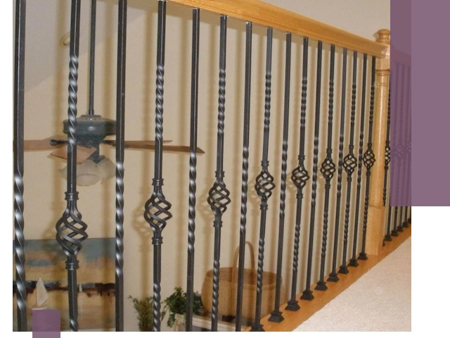 Изготовление и монтаж кованных перил в Георгиевске под ключ