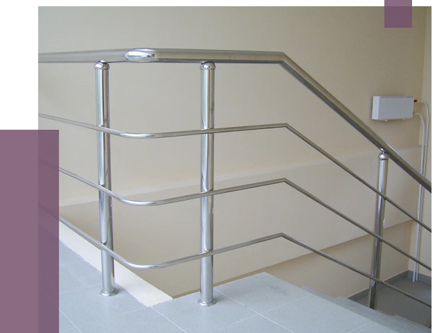 Алюминиевые перила в Георгиевске от 6390 руб. под ключ | ПРОЛЁТ-Грг