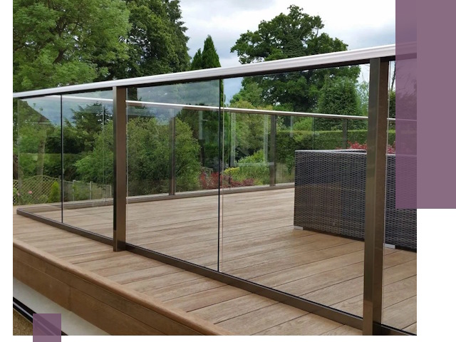 Алюминиевые перила на заказ в Георгиевске — монтаж и гарантия