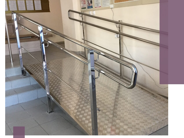 Перила для инвалидов в Георгиевске — надежные поручни и ограждения