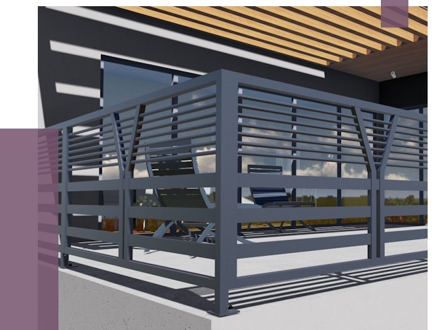 Изготовление балконных ограждений в Георгиевске от 10822 руб. | ПРОЛЁТ-Грг