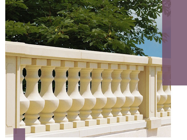 Установка балюстрады в Георгиевске: изготовление и монтаж под ключ