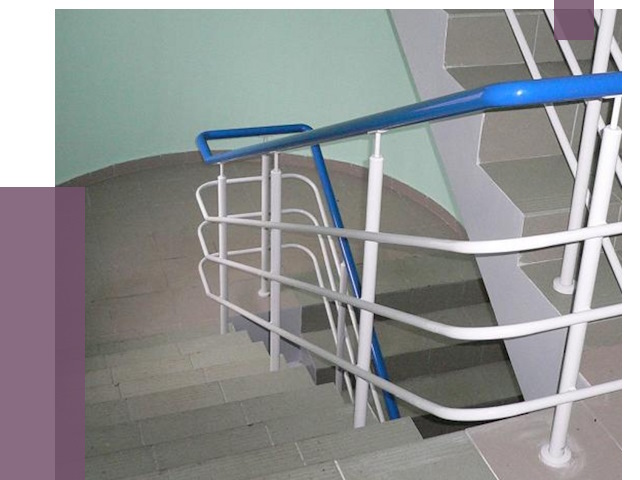 Перила в подъезде в Георгиевске — установка и замена от 7473 руб. | ПРОЛЁТ-Грг