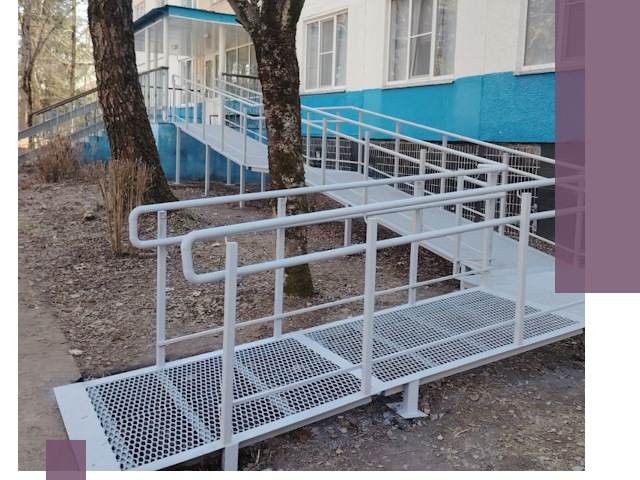 Пандусы под ключ в Георгиевске: изготовление, монтаж и демонтаж