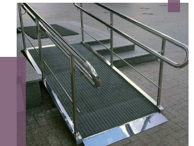 Монтаж пандусов для инвалидов в Георгиевске от 8678 руб. под ключ | ПРОЛЁТ-Грг