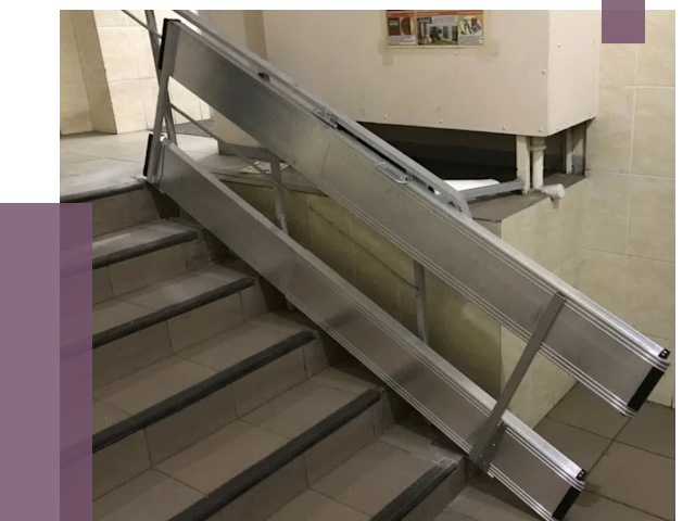 Откидные пандусы в Георгиевске от 6700 руб. — купить | ПРОЛЁТ-Грг