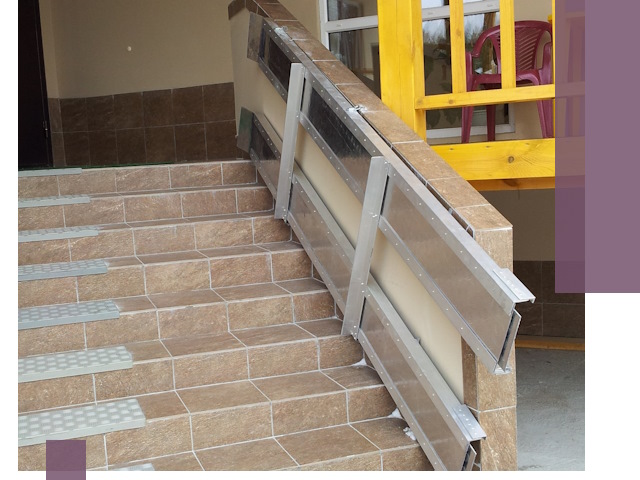 Откидные пандусы под ключ в Георгиевске — монтаж и демонтаж