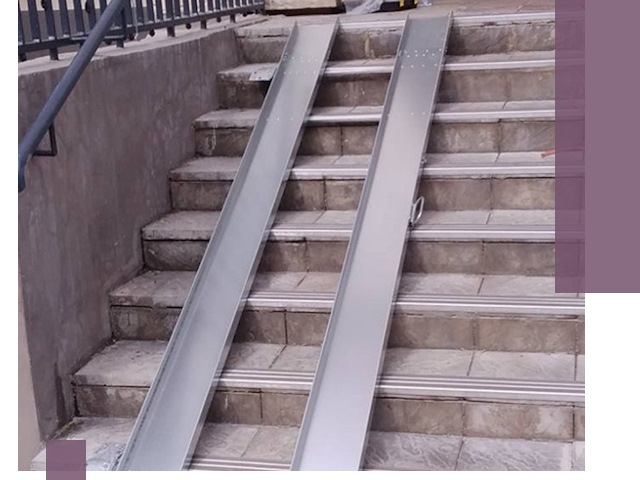 Демонтаж откидных пандусов профессионально в Георгиевске