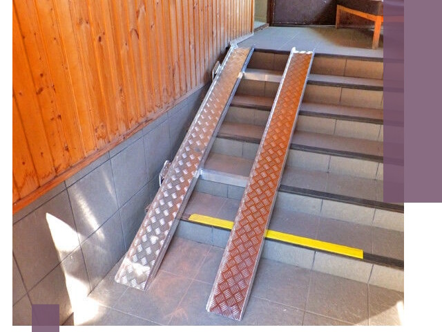 Складные пандусы под заказ и монтаж в Георгиевске