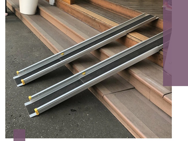 Телескопические пандусы под ключ в Георгиевске — изготовление и монтаж