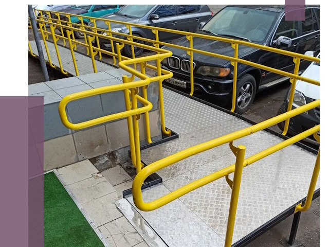 Стационарные пандусы в Георгиевске от 12368 руб. | ПРОЛЁТ-Грг