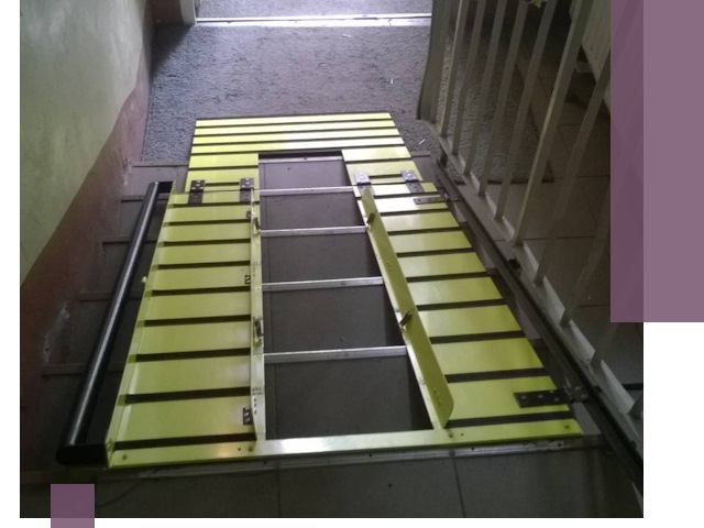 Профессиональный монтаж пандуса в подъезд в Георгиевске