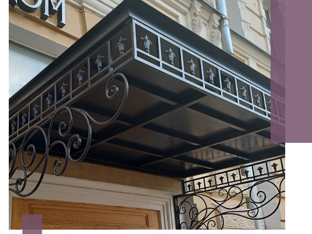 Ремонт козырьков и навесов в Георгиевске — быстро и качественно