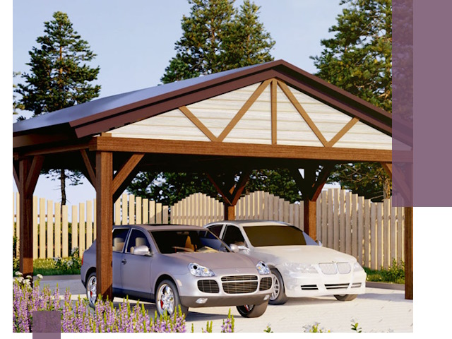 Навесы для автомобиля в Георгиевске — изготовление и монтаж