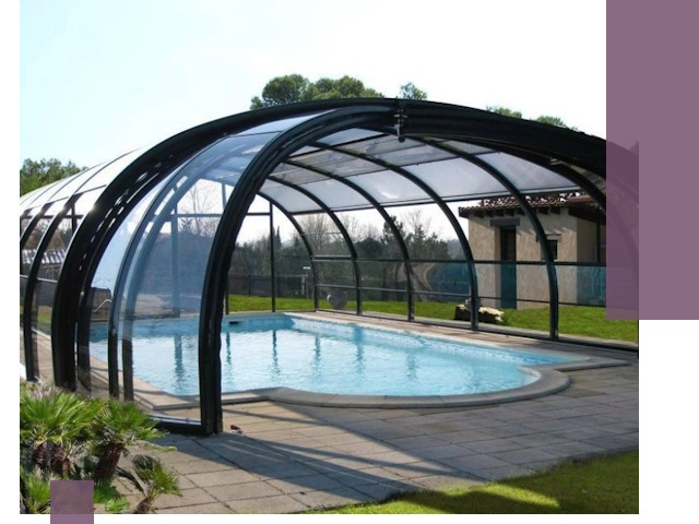 Навесы для бассейна в Георгиевске: изготовление и монтаж под ключ