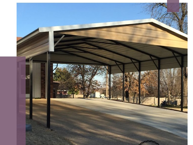 Двускатные навесы в Георгиевске от 8091 руб.  | ПРОЛЁТ-Грг