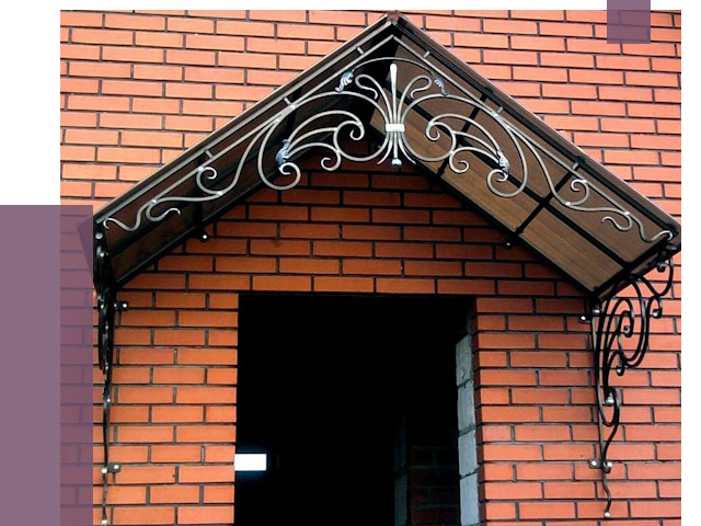 Металлические козырьки в Георгиевске от 10771 руб. 