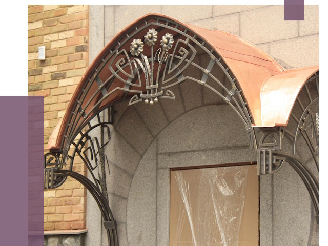 Арочные козырьки в Георгиевске от 14687 руб. 